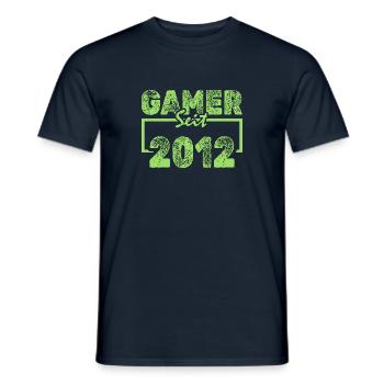 2012 - T-shirt homme - marine - Devant - AI Model Male 178 light (178cm)