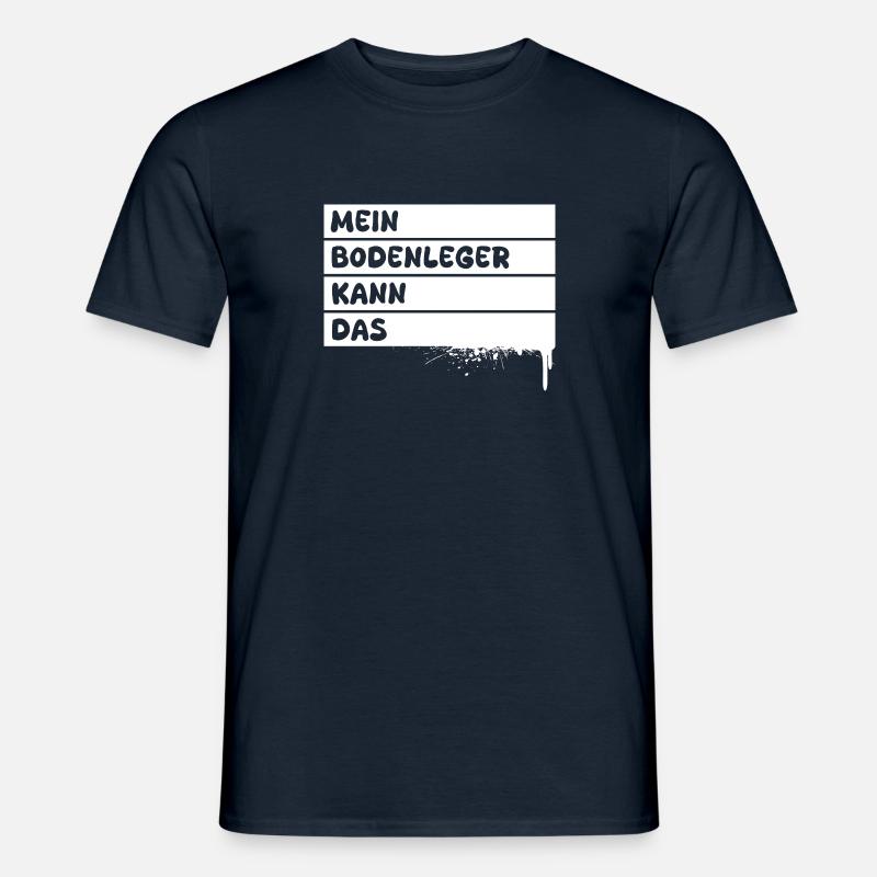 Bodenleger - Männer T-Shirt - Navy