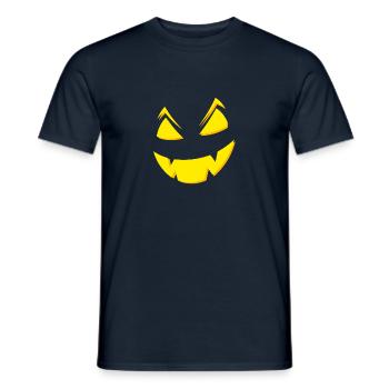 Halloween - Männer T-Shirt - Navy - Vorne - AI Model Male 178 light (178cm)