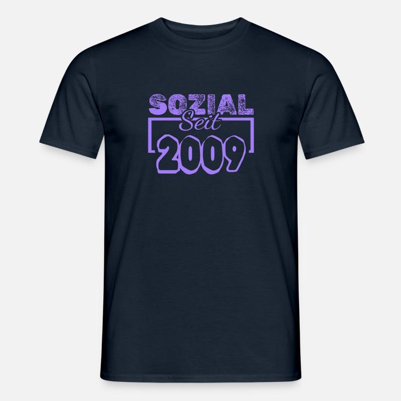 2009 - Männer T-Shirt - Navy