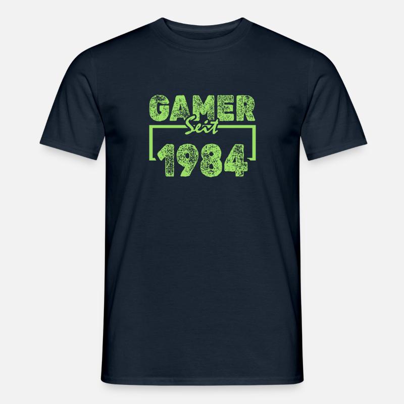 Nerd 1984 - Männer T-Shirt - Navy