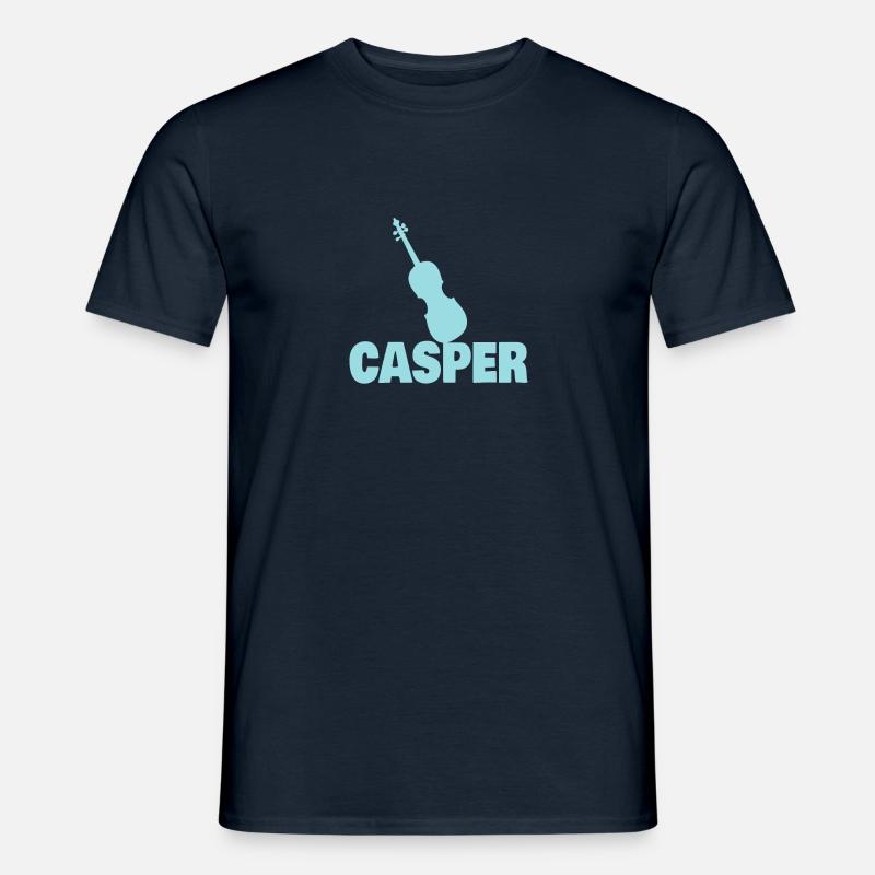 Bratsche Casper - Männer T-Shirt - Navy