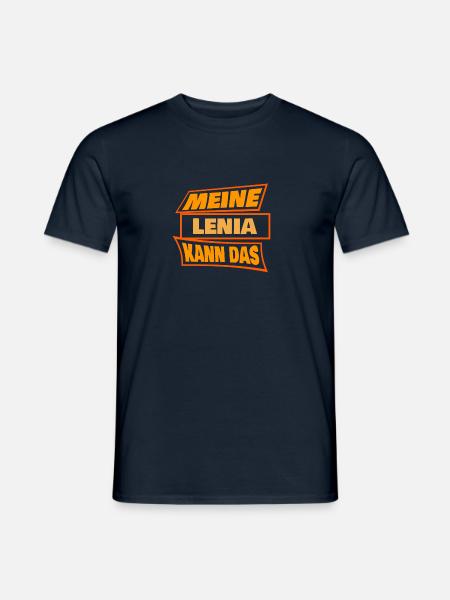 Cadeau pour Lenia - T-shirt homme - marine