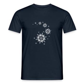 hiver - T-shirt homme - marine - Devant - AI Model Male 178 light (178cm)