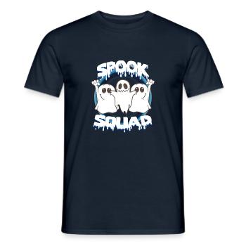 Spook Squad - Männer T-Shirt - Navy - Vorne - AI Model Male 178 light (178cm)