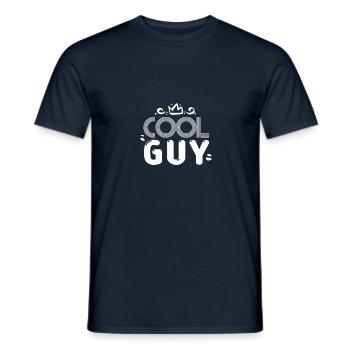 COOL COOL COOL COOL - T-shirt homme - marine - Devant - AI Model Male 178 light (178cm)