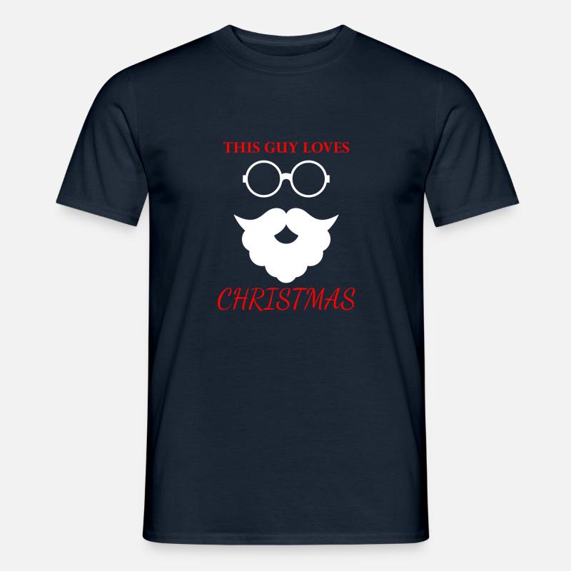 Weihnachtsmann - Männer T-Shirt - Navy