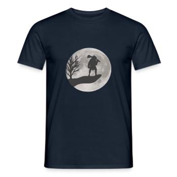 Goblin drawing - Men's T-Shirt - navy - Front - AI Model Male 178 light (178cm)