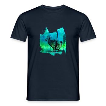 Dodo Dove Truthan T Shirt - Men's T-Shirt - navy - Front - AI Model Male 178 light (178cm)