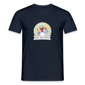 Vert der Ferk - Men's T-Shirt - navy - Front - AI Model Male 178 light (178cm)