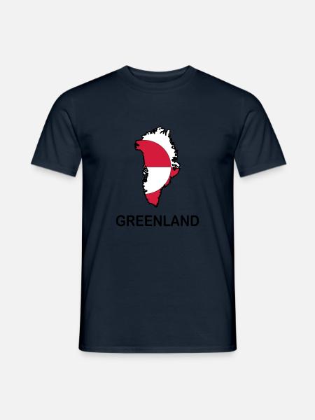 greenland - Men's T-Shirt - navy