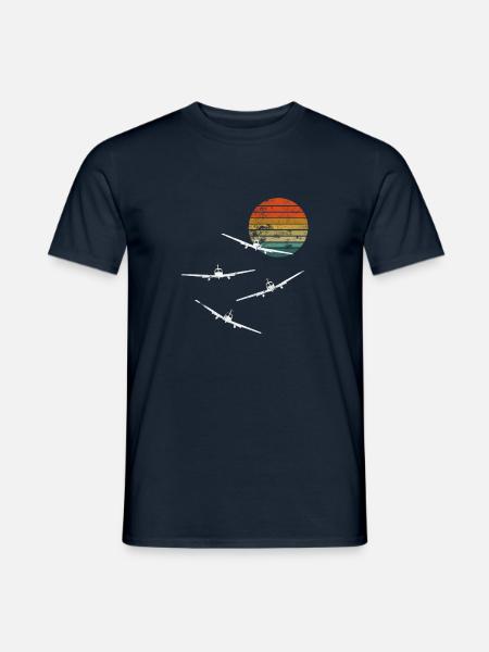Modellflug Pilot Modellfliegen - Männer T-Shirt - Navy