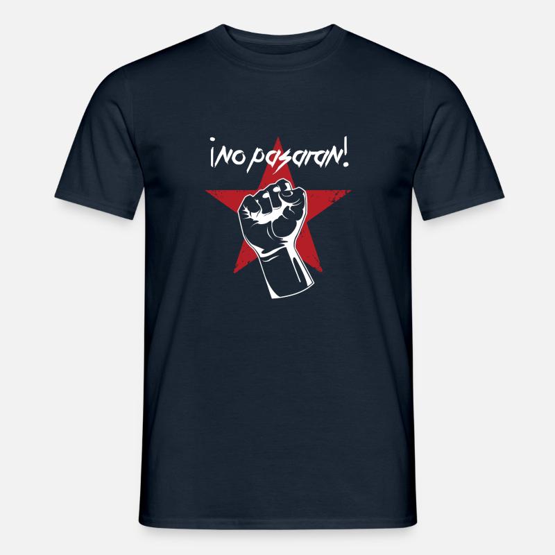 Pas de Pasaran - Vous ne passerez pas - T-shirt homme - marine