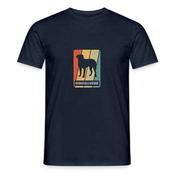 Bordeaux Grand Danois Vintage Grand Danois - T-shirt homme - marine - Devant - AI Model Male 178 light (178cm)