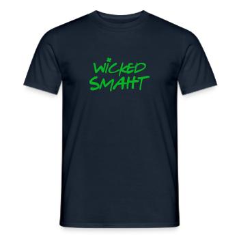 Wicked Smaht Boston For Life Irish St. Pat Wicked - Men's T-Shirt - navy - Front - AI Model Male 178 light (178cm)