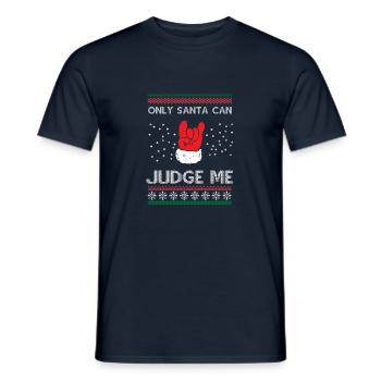 Only Santa - Männer T-Shirt - Navy - Vorne - AI Model Male 178 light (178cm)