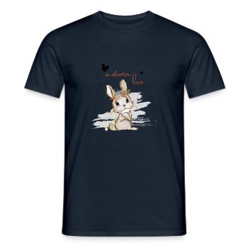 Leaf Autumn Tree Orange Fall Leaves Season - Men's T-Shirt - navy - Front - AI Model Male 178 light (178cm)