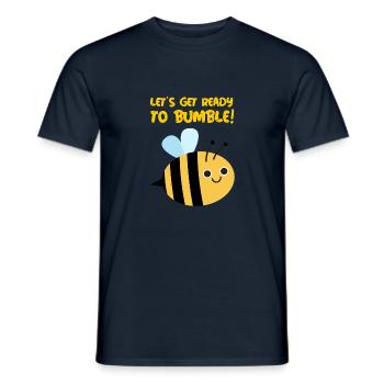 Machen wir uns bereit zu bummeln! - Männer T-Shirt - Navy - Vorne - AI Model Male 178 light (178cm)