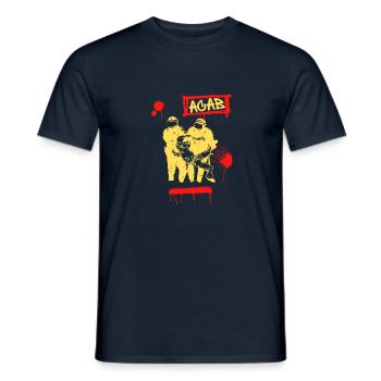 Start a Riot! - Männer T-Shirt - Navy - Vorne - AI Model Male 178 light (178cm)