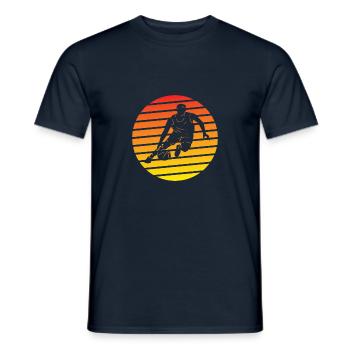 Club de basket-ball Amateurs de basket-ball Joueurs de basket-ball - T-shirt homme - marine - Devant - AI Model Male 178 light (178cm)