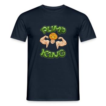 Pump King - Männer T-Shirt - Navy - Vorne - AI Model Male 178 light (178cm)
