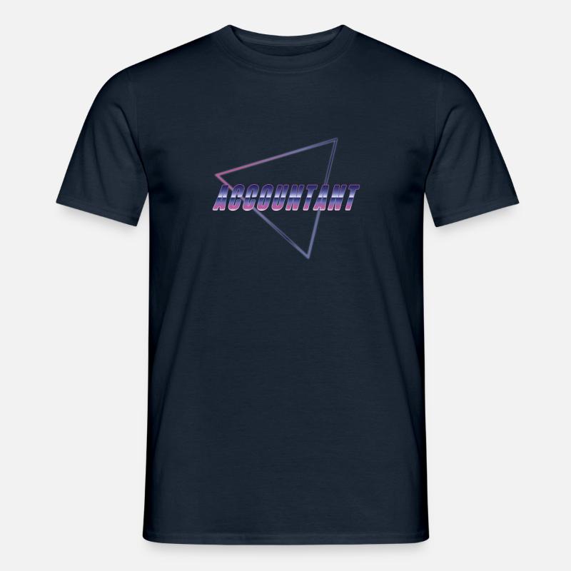 Comptable Comptable Comptable - T-shirt homme - marine