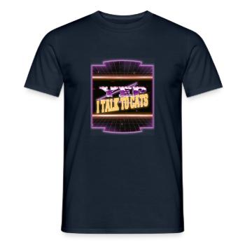 love avogato present idea statement sayings - Männer T-Shirt - Navy - Vorne - AI Model Male 178 light (178cm)