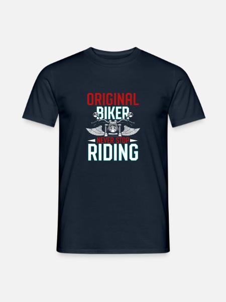 Rider - Männer T-Shirt - Navy