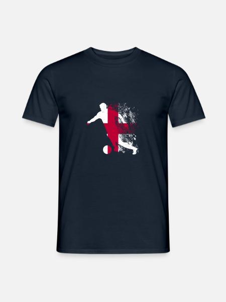 Équipe nationale Angleterre - T-shirt homme - marine