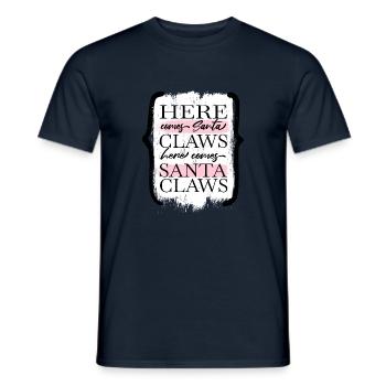 Fairy Tail Joke Christmas present present awesome - Men's T-Shirt - navy - Front - AI Model Male 178 light (178cm)