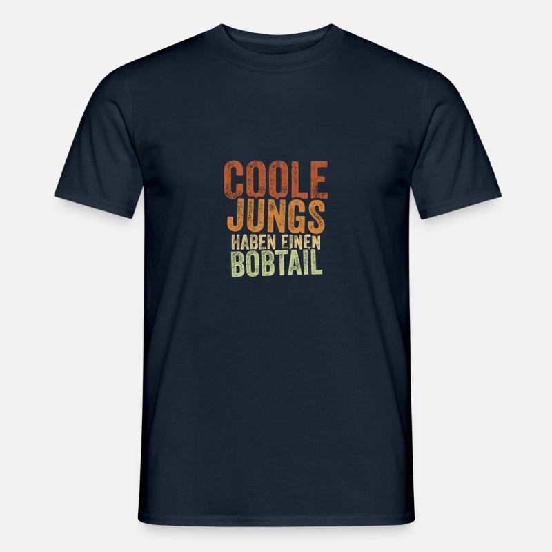 Bobtail - Männer T-Shirt - Navy