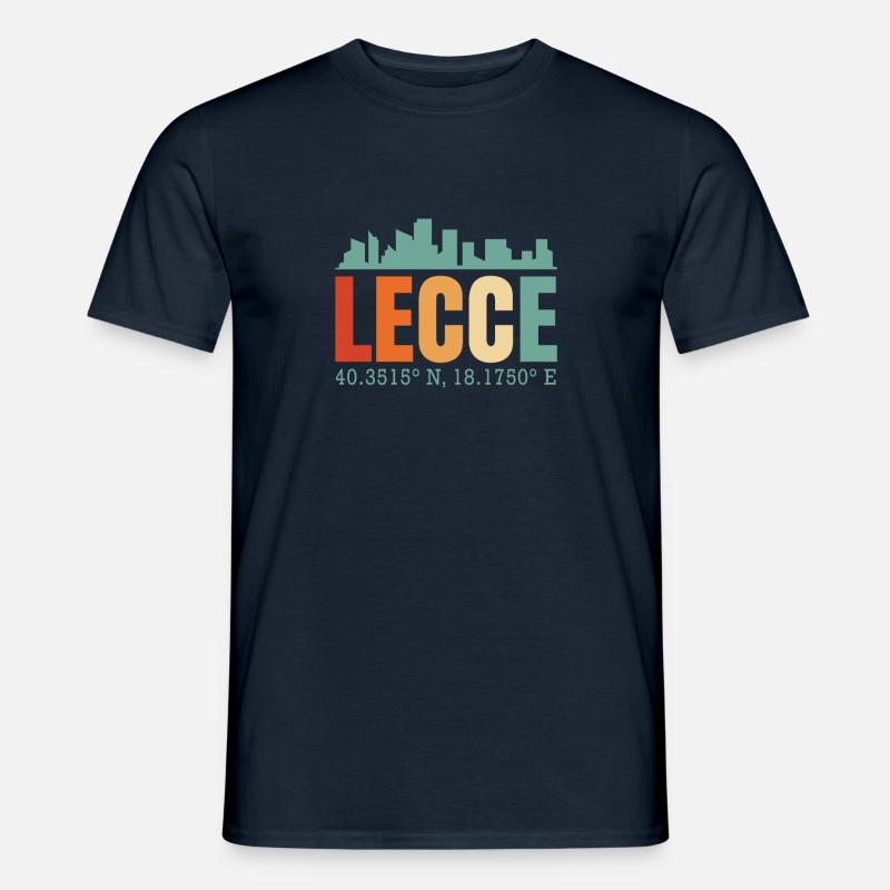 Lecce - Männer T-Shirt - Navy