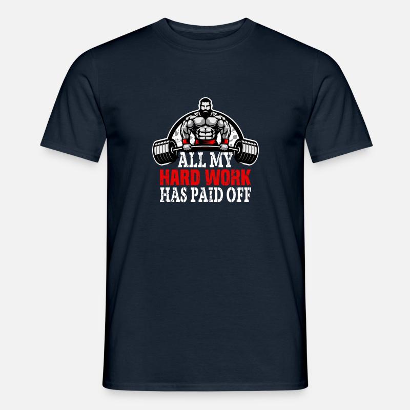 Finally it was worth it - Men’s T-shirt - navy
