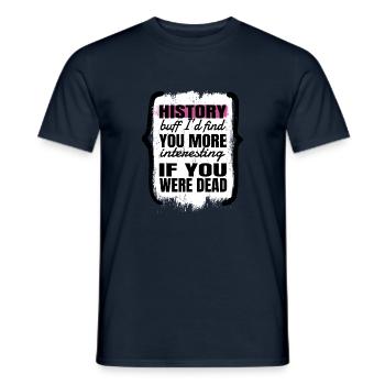 african american history african american pride - Männer T-Shirt - Navy - Vorne - AI Model Male 178 light (178cm)