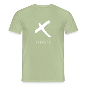 Cross Design - Männer T-Shirt - Sage - Vorne - AI Model Male 178 light (178cm)