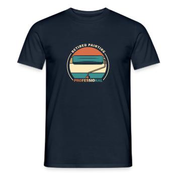 Maler Lackierer - Männer T-Shirt - Navy - Vorne - AI Model Male 178 light (178cm)