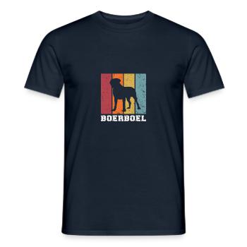 Boerboel - T-shirt homme - marine - Devant - AI Model Male 178 light (178cm)