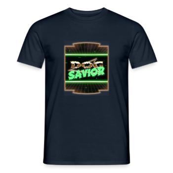 Les droits des animaux protègent contre la cruauté envers les animaux - T-shirt homme - marine - Devant - AI Model Male 178 light (178cm)