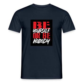 Soi toi même - T-shirt homme - marine - Devant - AI Model Male 178 light (178cm)