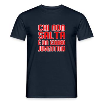 Cho Non Salty Sara Perchi Ami Milano - Männer T-Shirt - Navy - Vorne - AI Model Male 178 light (178cm)