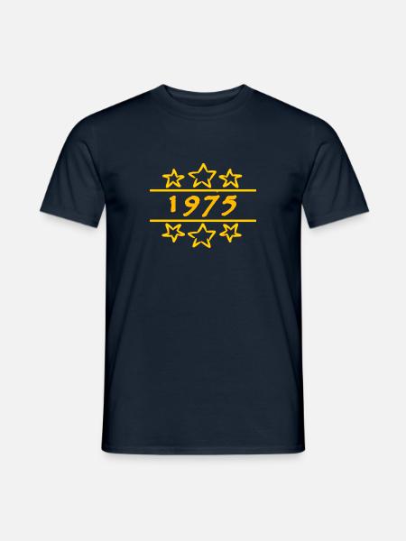 Stars 1975 - Men's T-Shirt - navy