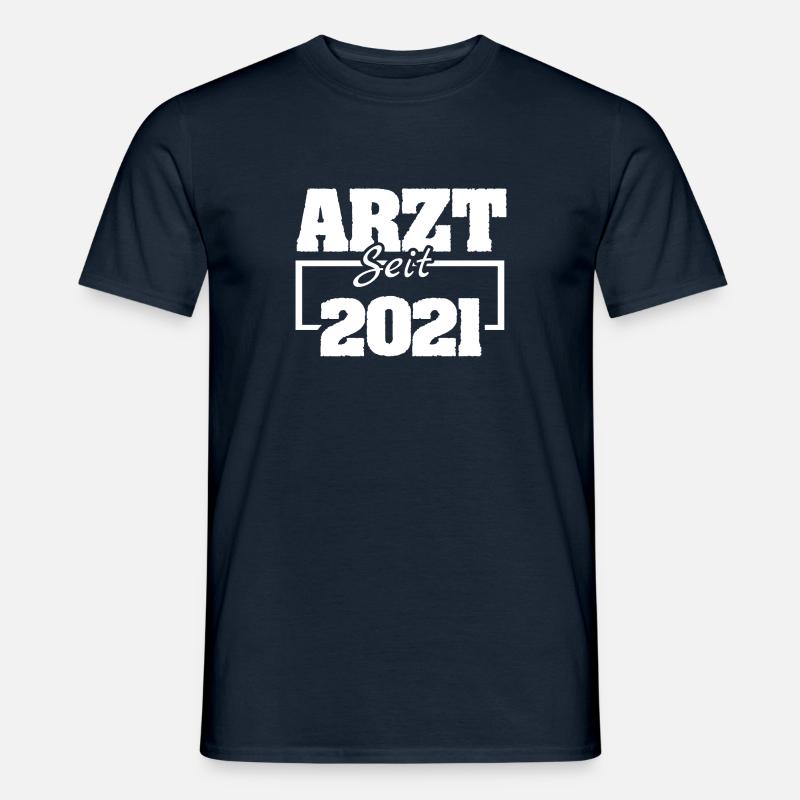 Arzt 2021 - Männer T-Shirt - Navy