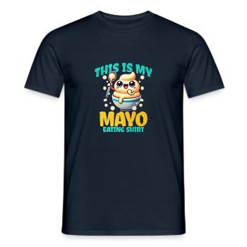 Mayonnaise - Männer T-Shirt - Navy - Vorne - AI Model Male 178 light (178cm)