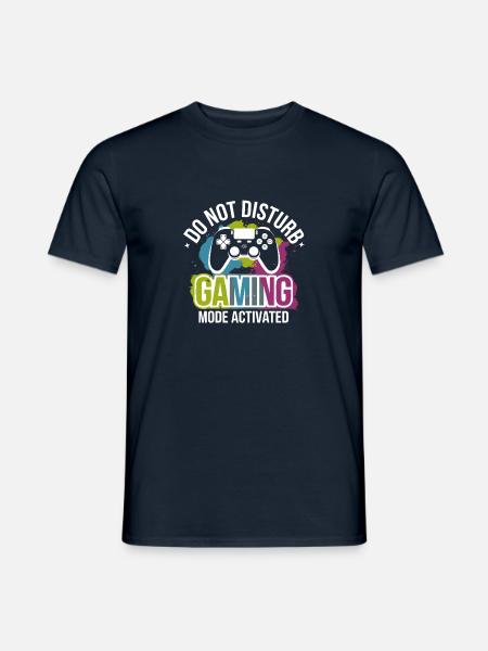 Do Not Disturb Gaming - Männer T-Shirt - Navy