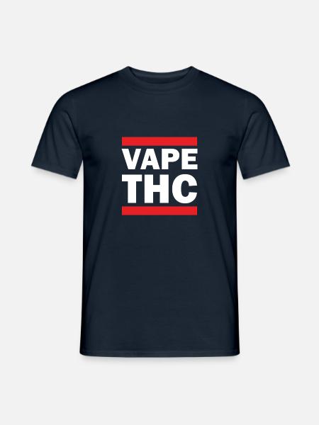 Vape THC White - Men's T-Shirt - navy