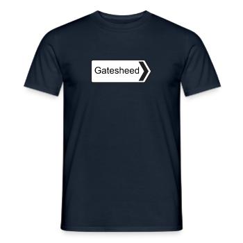 Gatesheed - Men's T-Shirt - navy - Front - AI Model Male 178 light (178cm)