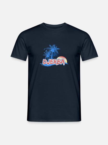 Djerba Beach - Men's T-Shirt - navy