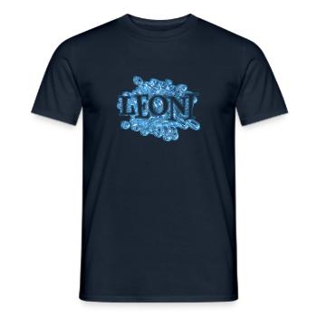 Drops of water for Leoni Leoni Name - Men's T-Shirt - navy - Front - AI Model Male 178 light (178cm)