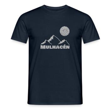 Bergsport Mulhacén - Männer T-Shirt - Navy - Vorne - AI Model Male 178 light (178cm)