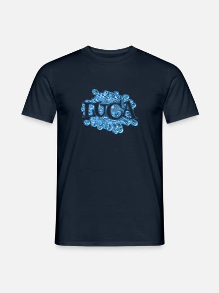 Gouttes d’eau pour Luca Luca Name - T-shirt homme - marine